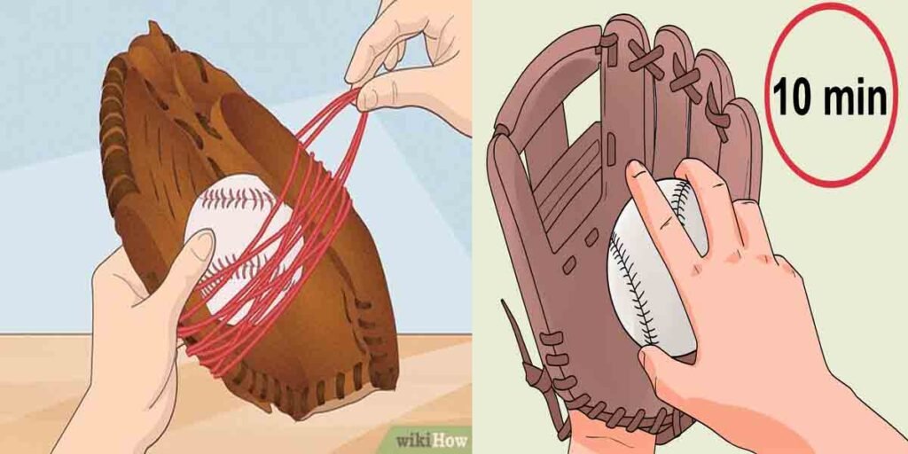 How to Break In a Baseball Glove