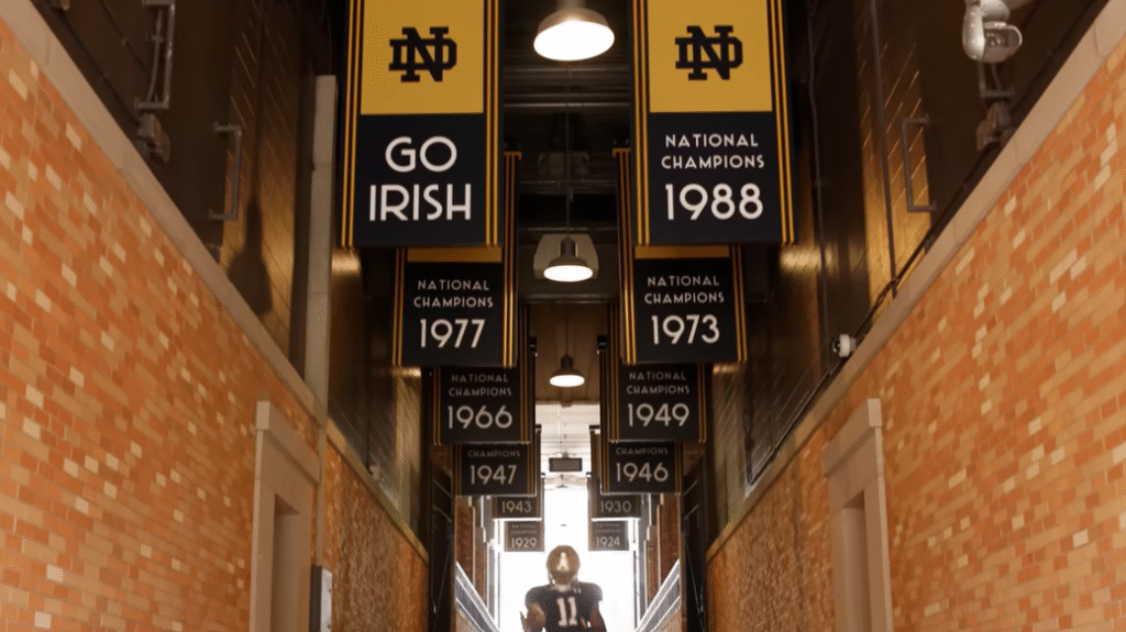 Notre Dame Yankee Jersey